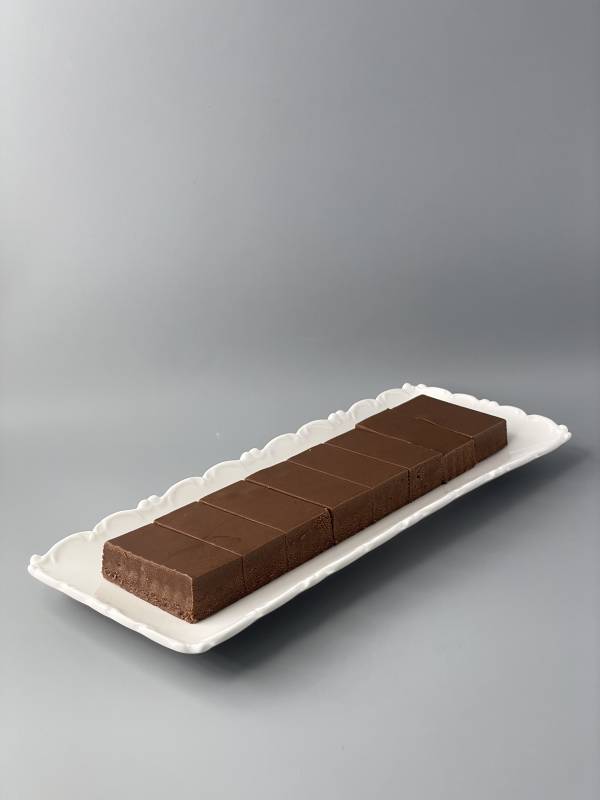 Homemade artisan cocoa fudge