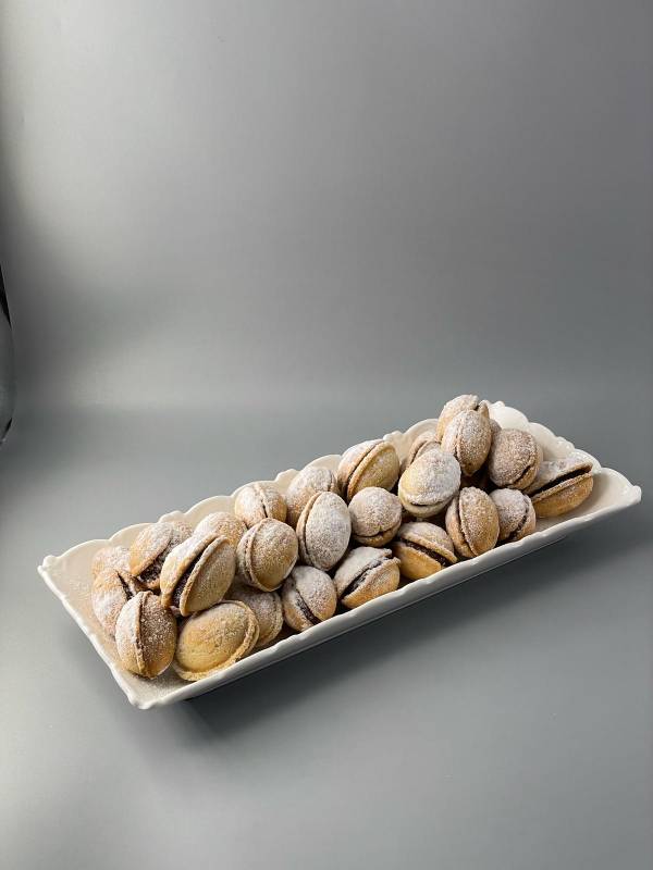 Tender walnut-shaped cookies (1kg)