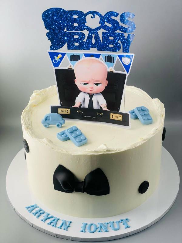 Baby Boss Theme Cake - Little Boss