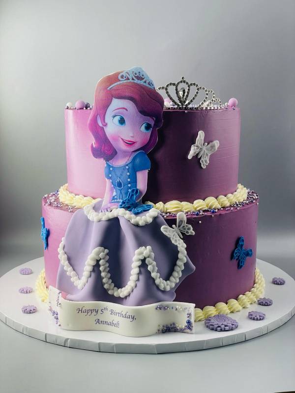 Elsa Theme Cake